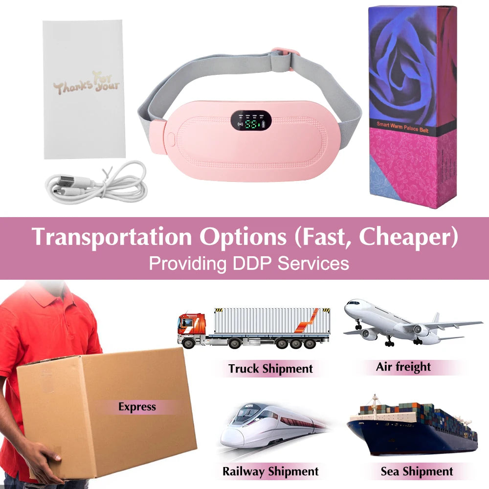Menstrual Heating Pad and Warm Belt for Pain Relief and Comfort